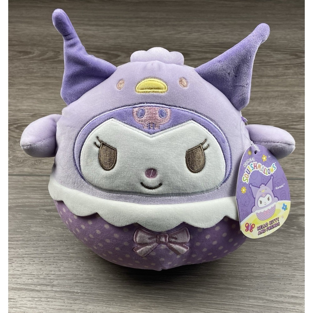 Squishmallow Sanrio Kuromi‎ Easter Costume Plush New